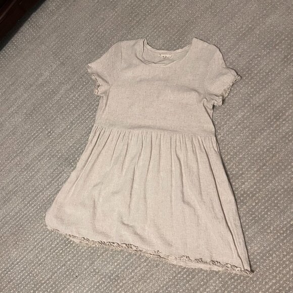 L.A. Hearts Linen Dress - Picture 3 of 4